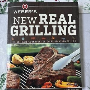 Like New! Weber's 'New Real Grilling' Cookbook